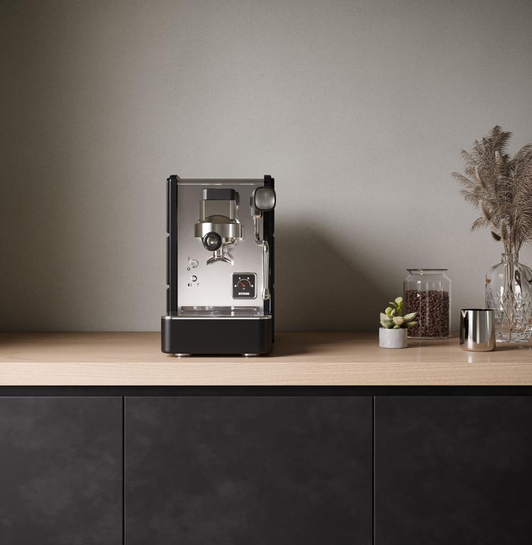 STONE Plus Espresso Machine Black