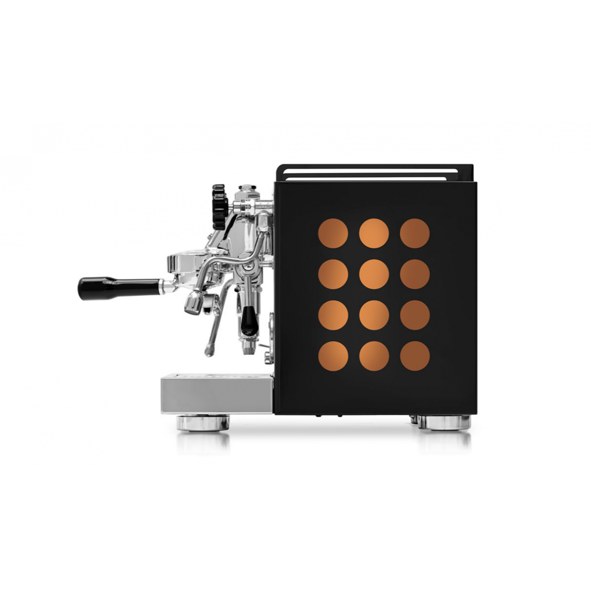 Rocket Appartamento Nera copper espresso machine