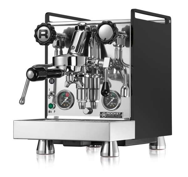 Rocket Mozzafiato Cronometro R Black Espresso Machine