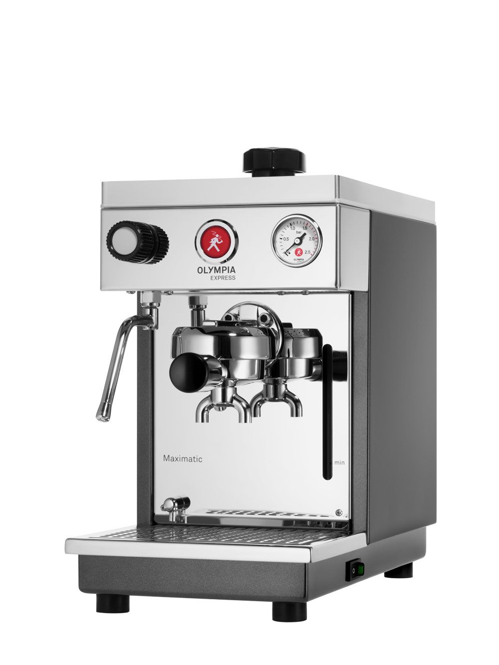 Olympia Express Maximatic Red Espresso Machine