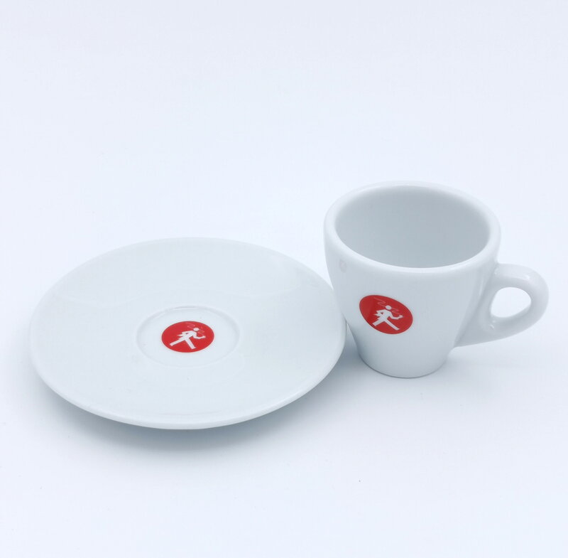 Olympia Express espresso cup with saucer
