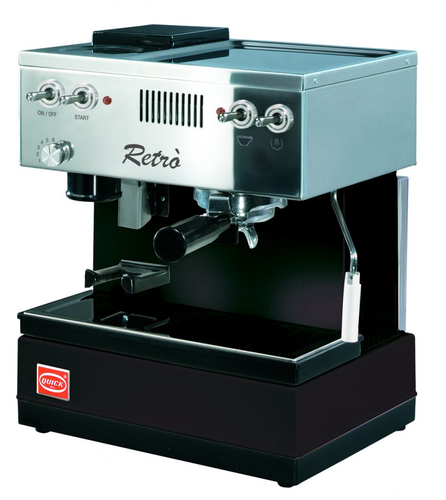 Quick Mill 0835 Retro Espresso Machine Black