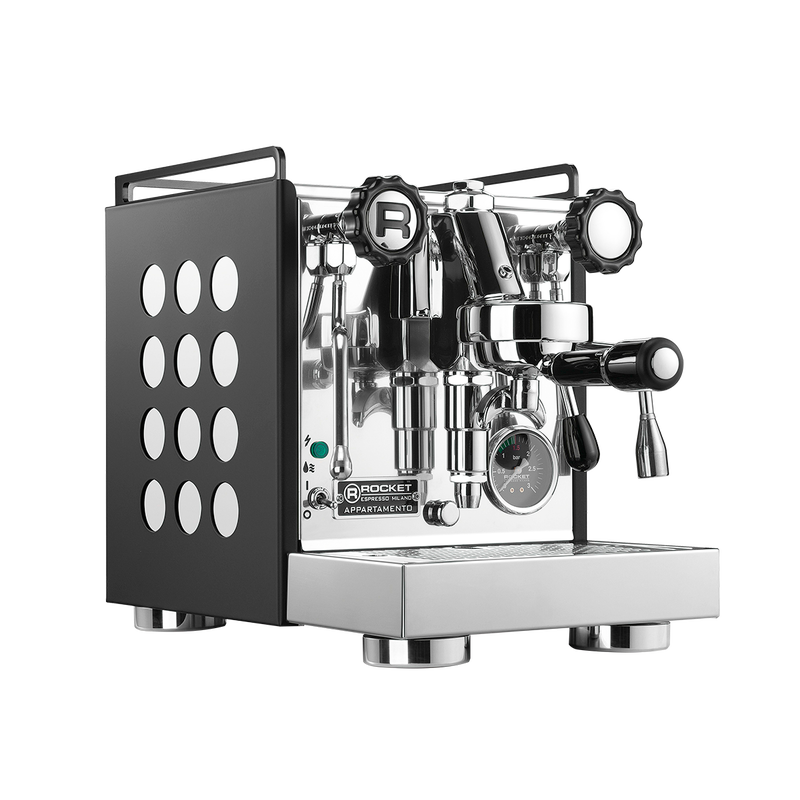 Rocket Appartamento Nera White espresso machine