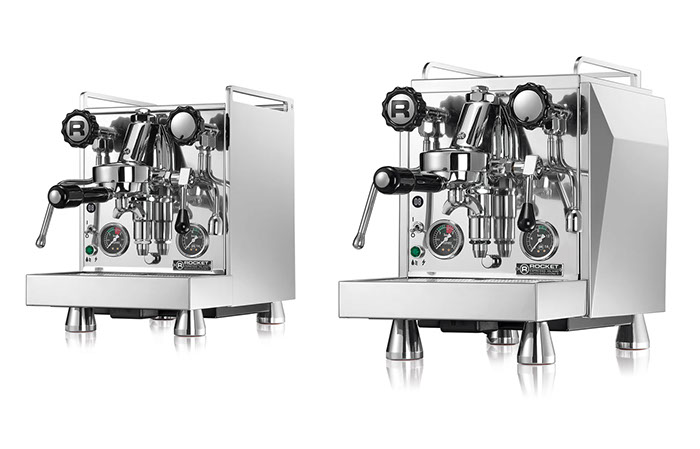 Rocket Mozzafiato Cronometro R Inox espresso machine