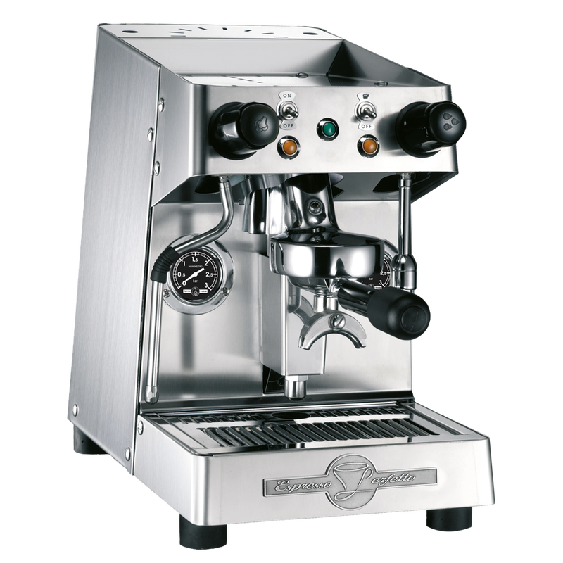 BFC Ela stainless steel matt two-circuit portafilter espresso machine