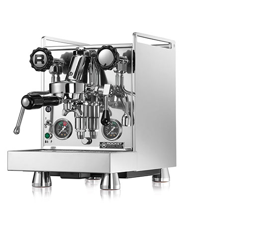 Rocket Mozzafiato Cronometro R Inox espresso machine