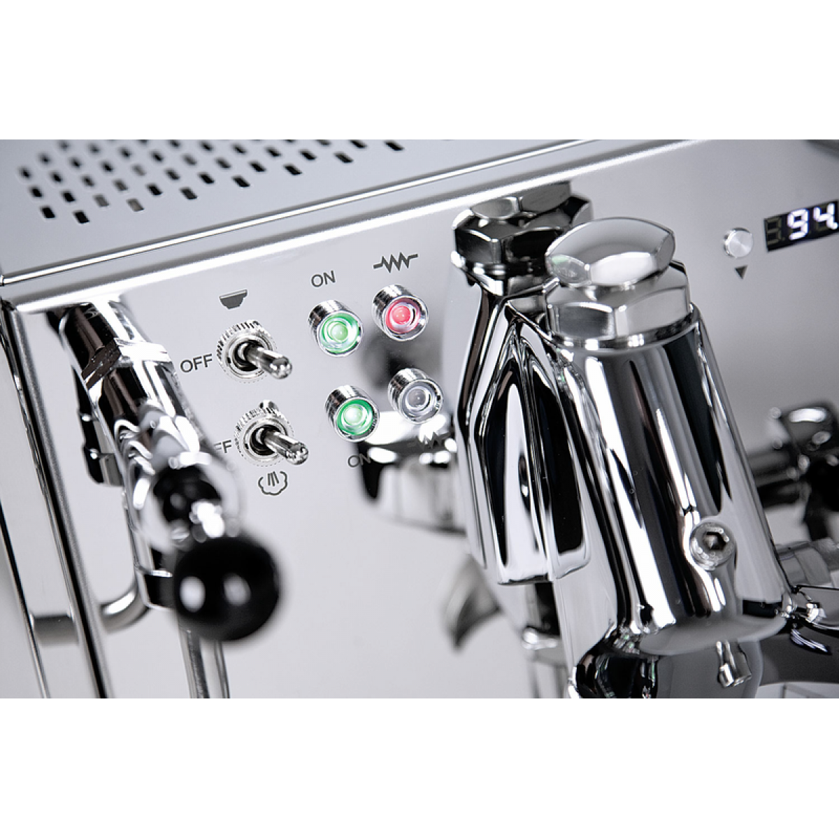 Quick Mill 0981 Rubino SE Special Edition Espressomaschine Inox