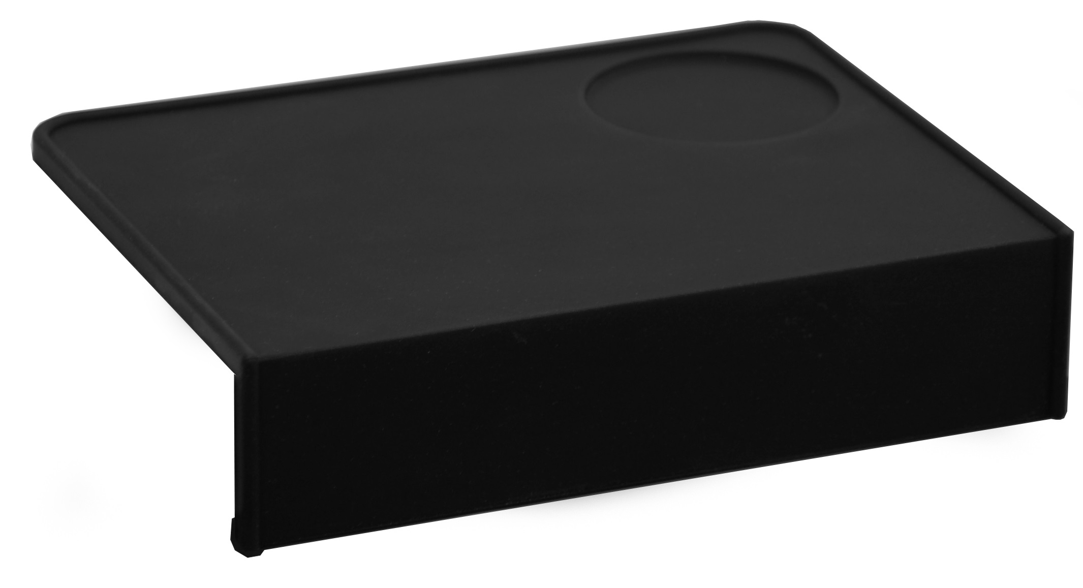 Tamping mat black with edge