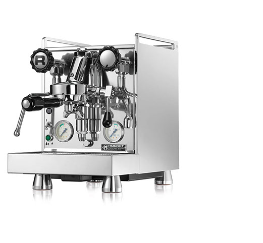 Rocket Mozzafiato Cronometro V Inox espresso machine