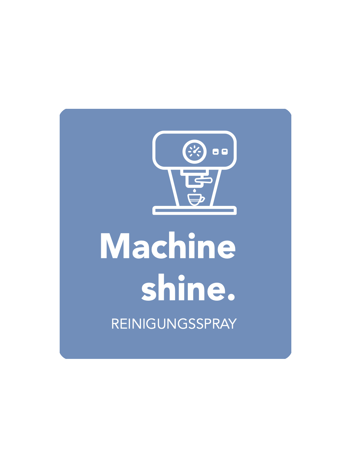 Machine shine - Shine cleaner for stainless steel espresso machines