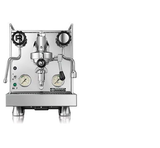 Rocket Mozzafiato Cronometro V White Espresso Machine