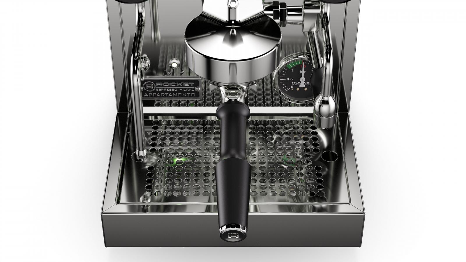 Rocket Appartamento Nera copper espresso machine