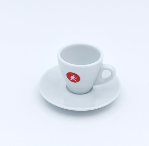 Olympia Express espresso cup with saucer