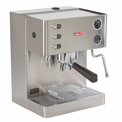 Lelit PL41PLUS Glenda, Máquina de Espresso Semiprofesional – Termómetro  Analógico de Temperatura de Caldera-Ideal para el Expreso y el Capuchino,  1200 W, 2.7 litros, Acero Inoxidable, Plateado : : Hogar y cocina