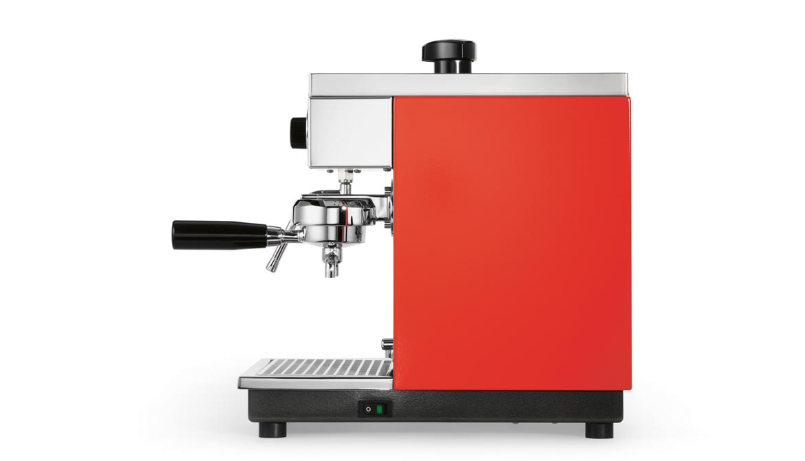 Olympia Express Maximatic Red Espresso Machine