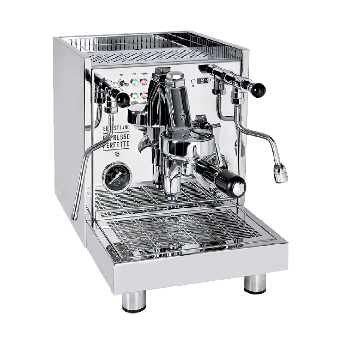 Quick Mill 0981 Rubino SE Special Edition Espressomaschine Inox